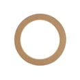 thumbnail image 4 of Anillos espaciadores de altavoz QWORK de madera de 6.5 pulgadas para altavoz de coche, 4 of 8