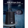 Homech HMAH004 Cool Mist Humidifier 28dB Quiet Ultrasonic Humidifiers