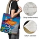 thumbnail image 3 of We're Back Bolso de tela con estampado de lienzo para mujer, bolsa de compras reutilizable y estética, con cremallera interior, regalo para mujer,38*45cm., 3 of 6