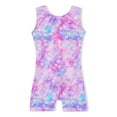 thumbnail image 1 of Leotard for Girls Gymnastics Little Kids Size 6-7 Years Old Sparkly Colorful Practice Unitards, 1 of 6