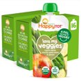 thumbnail image 1 of Pouches de comida para bebé HAPPYTOT Etapa 4 Love My Veggies 120 ml, paquete de 16, 1 of 6