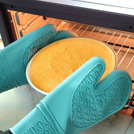 

1Pc Non-Slip Heat-Insulated Glove Mitten Pot Pad Mat - Microwave Oven Baking Tool