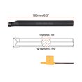 thumbnail image 2 of Unique Bargains 1/2' Shank Lathe Indexable Boring Bar Turning Tool Holder S14N-SCLCR09, 2 of 5