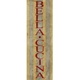 thumbnail image 2 of SD Graphics Studio 7x14 Black Ornate Wood Framed with Double Matting Museum Art Print Titled - Bella Cucina, 2 of 4