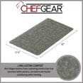 thumbnail image 5 of Chef Gear Marni Wellness Kitchen Mat, Gray, 17.5" x 32", 5 of 8