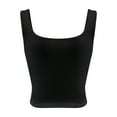 thumbnail image 5 of Crop Tops for Women Basic Workout Tank Tops Woman Sleeveless Shirt Going Out Top, 5 of 5