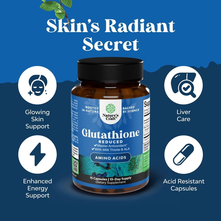 alpha lipoic acid increased glutathione Natures Craft, Supplement, 15 Capsules, Antioxidants vitamin b12 injection dosage HAIR Size:BPC-157 5mg + TB-500 5mg
