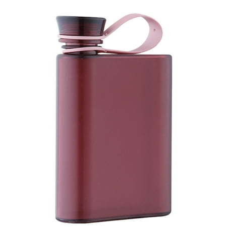 

Plastic Material A5 Paper Water Bottles Flat Cup 500ML 2 Colors to Choose Kettle