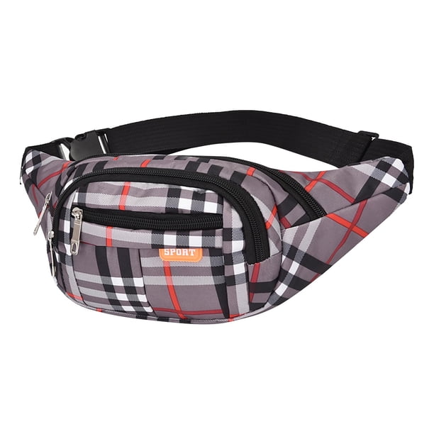 Riñonera de moda para hombre y mujer, informal, de gran capacidad, para teléfono móvil