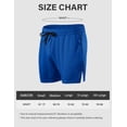 thumbnail image 2 of Arjen Kroos Men Athletic Running Shorts 3 Inch Quick Dry Workout Shorts Sports Gym Shorts with Pockets, 2 Pack, 2 of 8