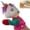 Colorful Pony, variant on Punching Puppet Animal Boxing Puppet, Shark Puppets Kung Fu Husky Gloves with Sound, 2026 New Interactive Hand Puppets, Funny Gifts for Small Dogs and Cats