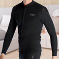 thumbnail image 1 of Chaqueta de traje de neopreno perfecl Manga larga Cremallera frontal Hombre Negro XL, 1 of 8