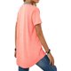 thumbnail image 5 of Blusa de manga corta para mujer, informal, con botones y bolsillo de parche para trabajo de oficina, 5 of 5