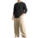 thumbnail image 2 of Blusas y camisas de manga larga con cuello redondo para hombre, jersey informal con capucha, pantalones deportivos lisos de manga larga, chándal de dos piezas con cintura elástica, blusa y pantalón de, 2 of 4