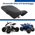 thumbnail image 6 of Motorcycle ATV Double Seat Foam Sponge Cushion for Quad Off Road Bike 110-125Cc,1* ATV Foam Seat,black, 6 of 8