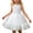 White, variant on Toddler Kids Easter Dresses for Girls Glitter Sleeveless Flower Girl Dress Birthday Party A-Line Tutu Dress White, 5-6 Years