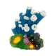 thumbnail image 2 of Adorno de Coral de burbujas, decoración práctica de escondite de cangrejo ermitaño, decoración decorativa para pecera, decoración de resina para pecer Azul, 2 of 8