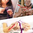 thumbnail image 4 of 68PCS Crochet Kits with Yarn Set Colorful Crochet Hooks with Case Practical Knitting Starter Kit 13 Crochet Hooks 6 Rolls Yarn and Accessories for Adults Kids Beginners, 4 of 9