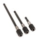 thumbnail image 4 of 3 unids / set 1/4 pulgadas vástago hexagonal cambio y portabrocas destornillador broca soporte de de extensión para tornillos, tu Negro Yotijar Destornillador Broca, 4 of 10