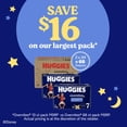 thumbnail image 4 of Pañales Huggies Overnites, talla 7, para toda la noche, más de 41 libras y 36 unidades, 4 of 9