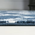 thumbnail image 4 of JONATHAN Y SUPERSOFT 5 x 8 Area Rug, Tumbling Blocks Modern Geometric - Navy/White, SEU101H-5, 4 of 10