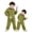 Dark Green, variant on Kids Big Mouth Onesie Pajamas Funny Cartoon Big Mouth Monsters Onesie Soft Plush Jumpsuit Costumes For Halloween Party