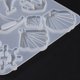 thumbnail image 5 of DIY Ocean Theme Pendants Silicone Molds Resin Casting Molds For UV Resin Epoxy Resin Jewelry Making Anchor/Fish/Shell 106x99x4.5mm Hole: 1.8mm Inner Diameter: 20~36x18~42x4.5mm, 5 of 5