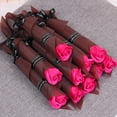 thumbnail image 4 of Farfi 10Pcs Soap Flower Gorgeous Exquisite Workmanship Realistic Multicolor Fresh Keeping Artificial Flower Home Decoration (Random Color), 4 of 13