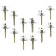 thumbnail image 5 of HAMPPLIES 12Jgo Tornillos De Metal Para Manualidades En Jaulas De Mascotas Seguros Y Duraderos Color Multicolor, 5 of 8