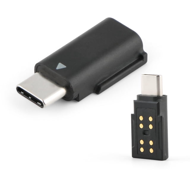 Adaptador electrónico HBIHGHHONG receptor de micrófono inalámbrico tipo C