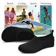 thumbnail image 5 of VIFUUR Water Sports Shoes Barefoot Quick-Dry Aqua Yoga Socks Slip-on for Men Women Black, 11-12 Women/9.5-10.5 Men, 5 of 8