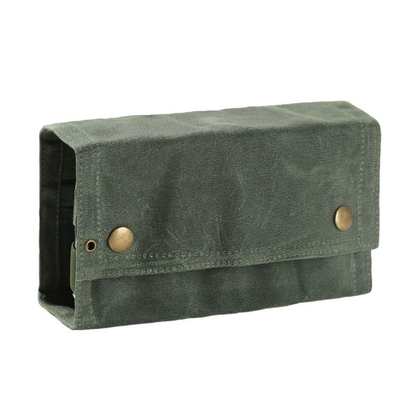 Bolsa de almacenamiento de condimentos Soidarity portátil duradera fácil de limpiar ejercito verde