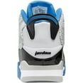 thumbnail image 4 of Jordan Mens Dub Zero Basketball Shoes,White/University Blue-black,11, 4 of 5