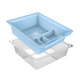thumbnail image 5 of Compartimento central para coche, bandeja organizadora, caja de almacenamiento para modelo 3, modelo Y Azul, 5 of 8