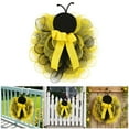 thumbnail image 1 of zhangmingg Spring Farmhouse Hanging Mesh Garland Decorative Wall Door, 1 of 8