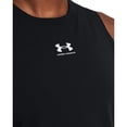 thumbnail image 3 of Camiseta Musculosa Under Armour para Mujer Rival Negra Talla L, 3 of 5
