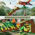 thumbnail image 4 of Juego de construcción HOGOKIDS Dinosaur Roller Coaster 1222 piezas con 4 dinosaurios, 4 of 9