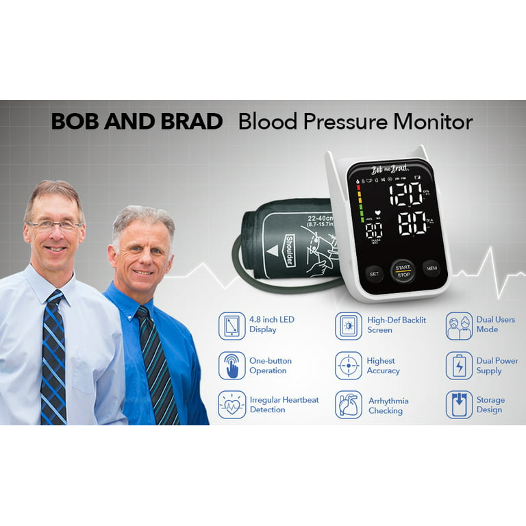 BOB AND BRAD Blood Pressure Monitoring Machine (Open box)