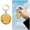 B, variant on Food Shaped Keychain Cookie Toy Model Keyring Cute Pendant Gift