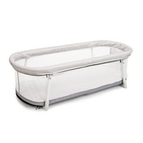Baby Delight Snuggle Nest Portable Bassinet - Driftwood Grey