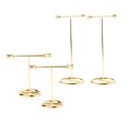 thumbnail image 1 of 4 Piezas De Joyería De Colr De Soporte De Exhibición De Pendientes De Lujo Que Muestra El Estante Del Estante Sunnimix Estante de la joyería del pendiente de oro, 1 of 8