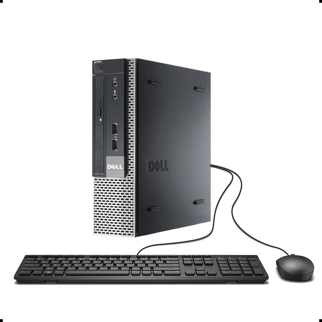 Dell OptiPlex 990 USFF PC, INTEL CORE I5-2400S 2.5GHZ, 4G DDR3, 1T, VGA, DP, BT, WIFI, Windows 10 Pro 64 Bit-Multi-Language(EN/ES/FR)