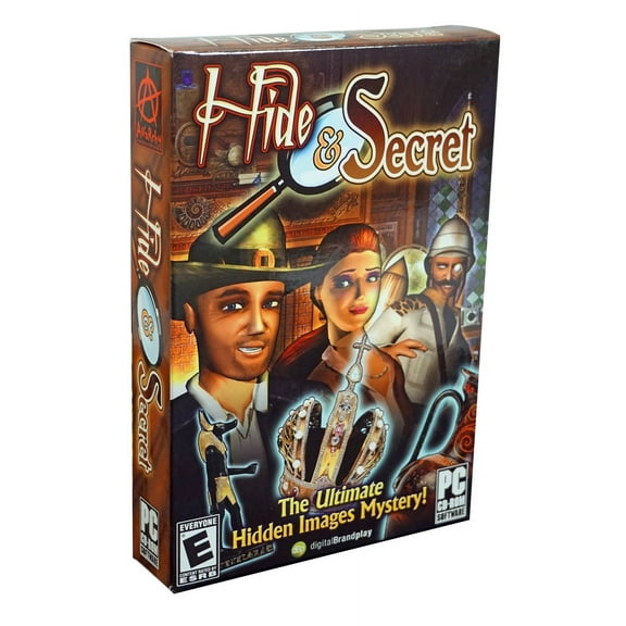 Hide & Secret PC CDRom - Treasure of the Ages - Unlock the Hidden Secrets of a Story Driven Mystery
