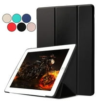 DuraSafe Cases iPad Air 1st 2nd 9.7 Inch 5 6 Gen [ 6th 5th Air 2 1 ] MD785LL/B MD788LL/B MD786LL/B MD789LL/B MD787LL/B Protective Durable Shock Proof Supportive Magnetic Dual Angle Stand Cover - Black