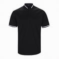 thumbnail image 3 of NOLDARES Men's Polo Short Sleeve Casual Slim Fit Shirts Designed Classic Cotton Vacation Shirts(Black,XL), 3 of 9