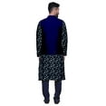 thumbnail image 3 of Atasi Printed Kurta With Solid Pajama & Nehru Jacket Set For Mens Party Wear, 3 of 3