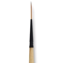 Dynasty Black Gold Brush - Script, Short Handle, Size 5/0