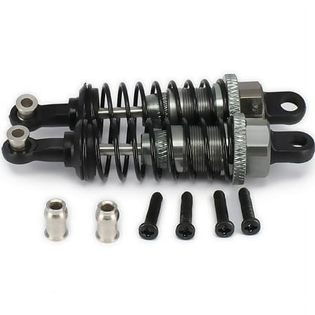 2 Pcs Damper for Rc Car 1/18 ,Titanium
