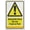 Warning Sign 4, variant on Metal Placards Danger Doors Opens Inwards Inward Automatic Door 8"x12", Safety Warning Sign, Indoor Outdoor Use for Home Business Office Facility Entrance