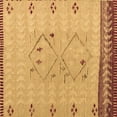 thumbnail image 1 of Ahgly Company Indoor Square Solid Brown Modern Area Rugs, 3' Square, 1 of 4